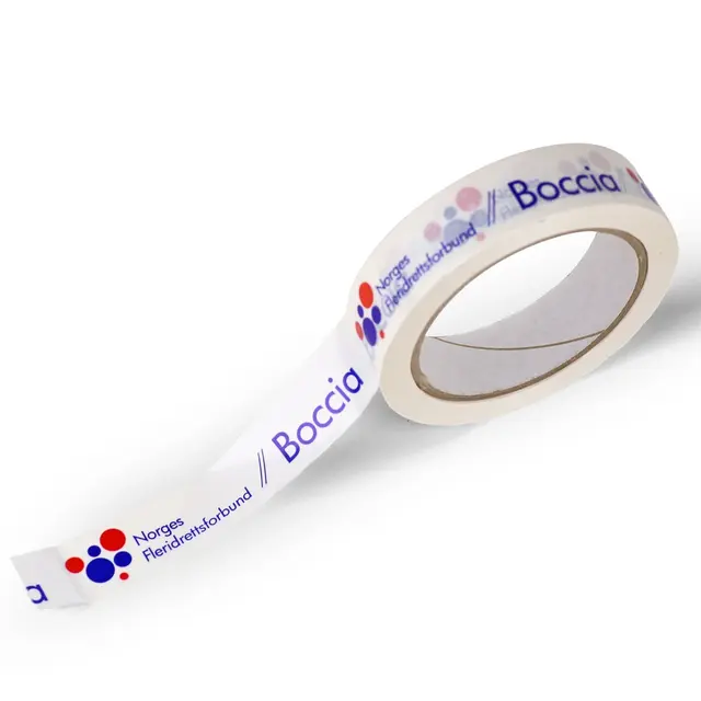 Tape Boccia 20 stk. hvit 25mm Hvit tape 2,5 cm | 66 meter 