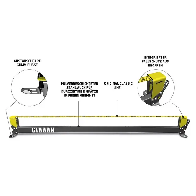 Gibbon® Slack Rack Classic Komplett med Classic Slackline 