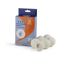 Bordtennisballer Giant Dragon ABS40+ 6 stk |  ITTF | Konkurranse