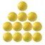 Softball PU-skum 20 cm gul (12) 12 myke spillballer med god sprett