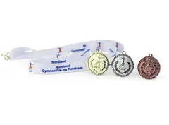 Kretsmestermedalje Sølv Nordland Gymnastikk- og Turnkrets