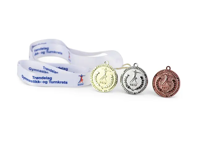 Kretsmestermedalje Sølv Trøndelag Gymnastikk- og Turnkrets 