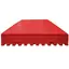Høydehoppmatte med plattform | Rød 400 x 250 x 60 cm 