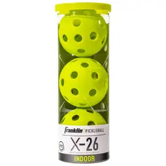 Pickleball X-26 Innendørs ball Trening | Konkurranse | 3 stk.