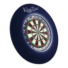 Kings Dart® LED Dartbelysning Blå lysring til dartskive