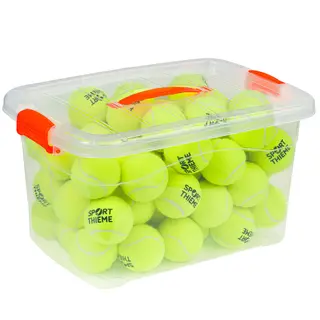 Tennisballer i oppbevaringsboks 60 stykk | Treningsball
