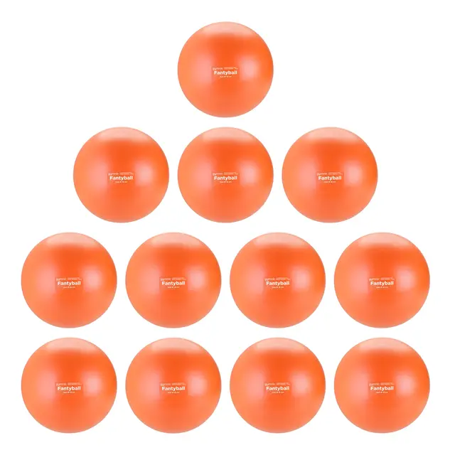 Fantyball - Super soft lekeball 12 stk 12 Luftfylte baller til lek | 18 cm 