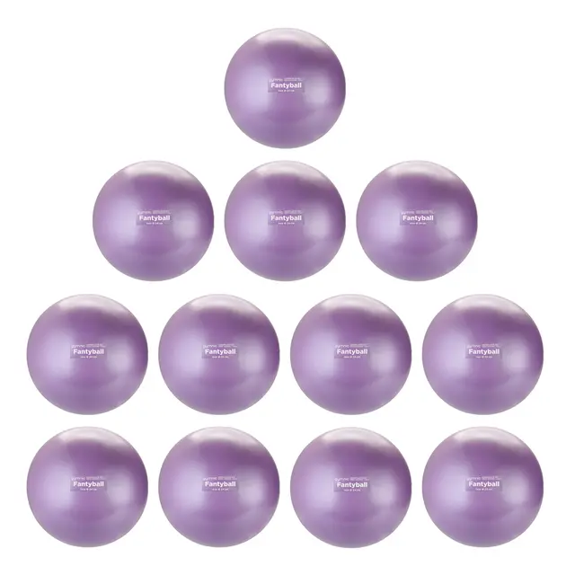 Fantyball - Super soft lekeball 12 stk 12 Luftfylte baller til lek | 24 cm 