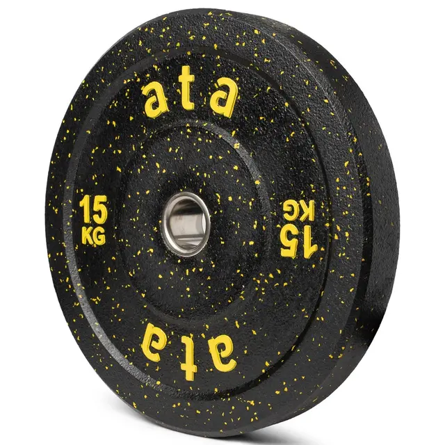 Vektskive ata Hi-Temp Bumper Plate 15KG Vektskive til olympisk stang | 1 par 