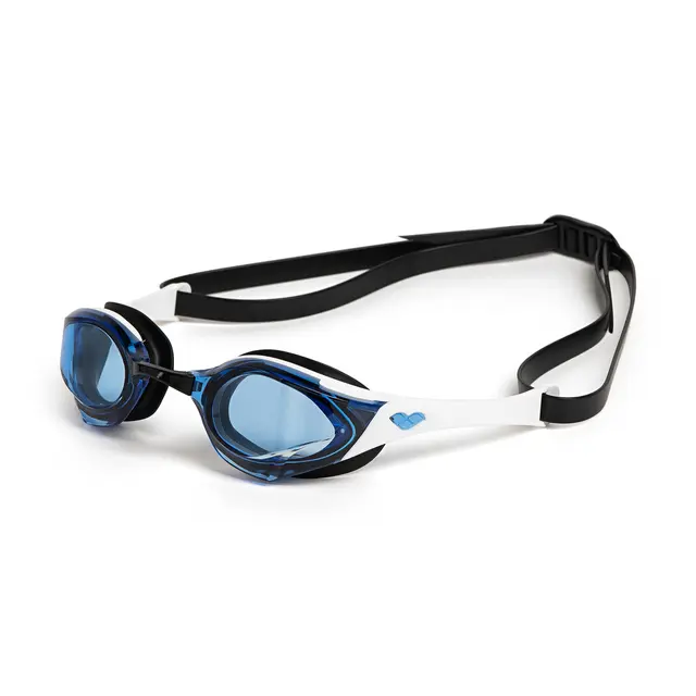 Cobra Edge Swipe Svømmebrille Arena | Blå linse/Hvit | Racing brille 