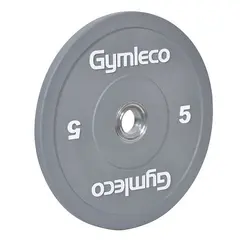 Vektskive Gymleco Bumper Plates 5 kg Hull: 50 mm | Gr&#229;