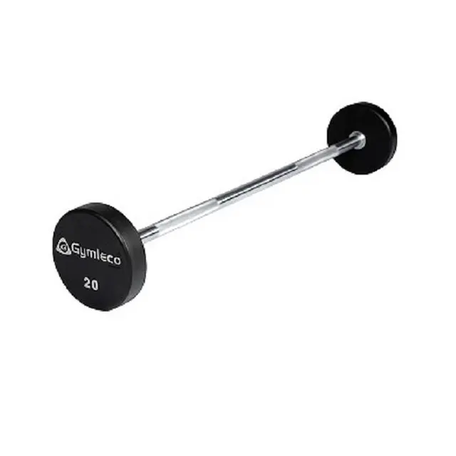 Gymleco vektstang med fast vekt 20 kg 