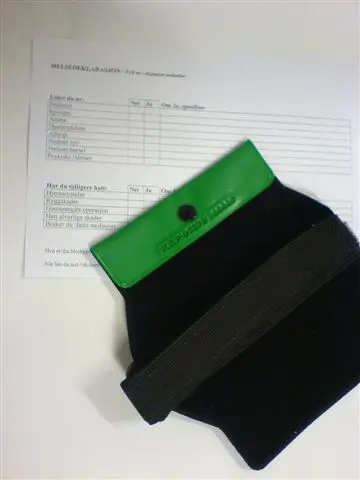 Medical card-holder/Feltritt m/kort 