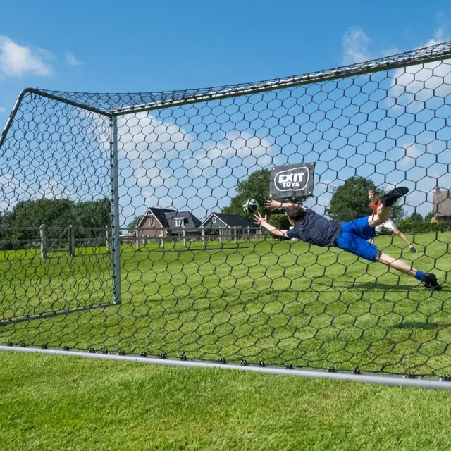 EXIT Scala Aluminium Fotballmål 5x2 m | 7'er mål 