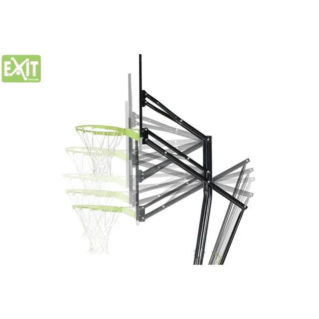 Basketballstativ EXIT Galaxy Fastmontert | Høydejustering | Dunkering 