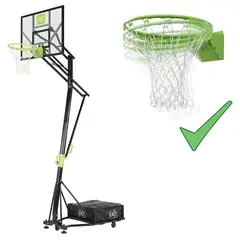 Basketballstativ EXIT Galaxy Portabel | H&#248;ydejustering | Dunkering