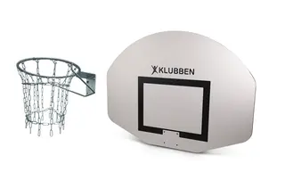 Basketballkurv med nett og plate Utebruk | komplett sett