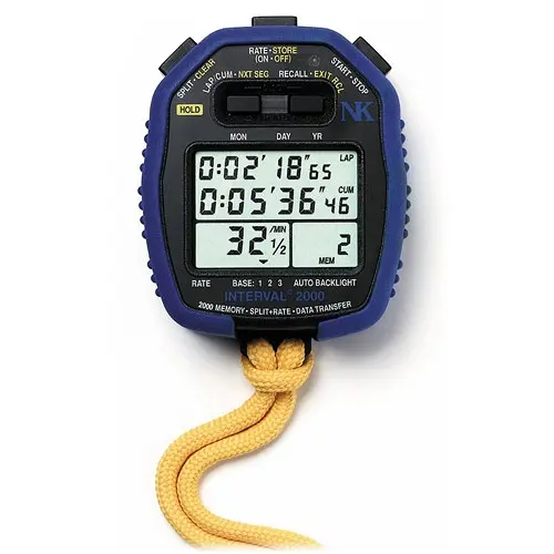 NK Interval® 2000 Split/Rate Watch Split og frekvens samtidig! Blå 
