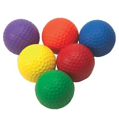 Golfballer, ekstra store Sett med 6 stk 