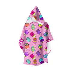 Slipstop Badeponcho Frutti Badeh&#229;ndkle barn | Onesize 2-8 &#229;r